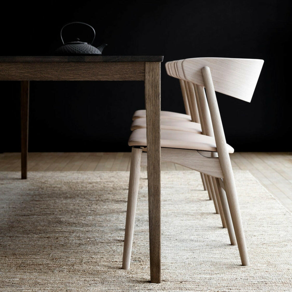 Sibast No.7 | Dining Chair | Upholstered Seat | Various Finishes + Colours