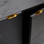 Norm Console Table | Black | FSC® Certified Oak.