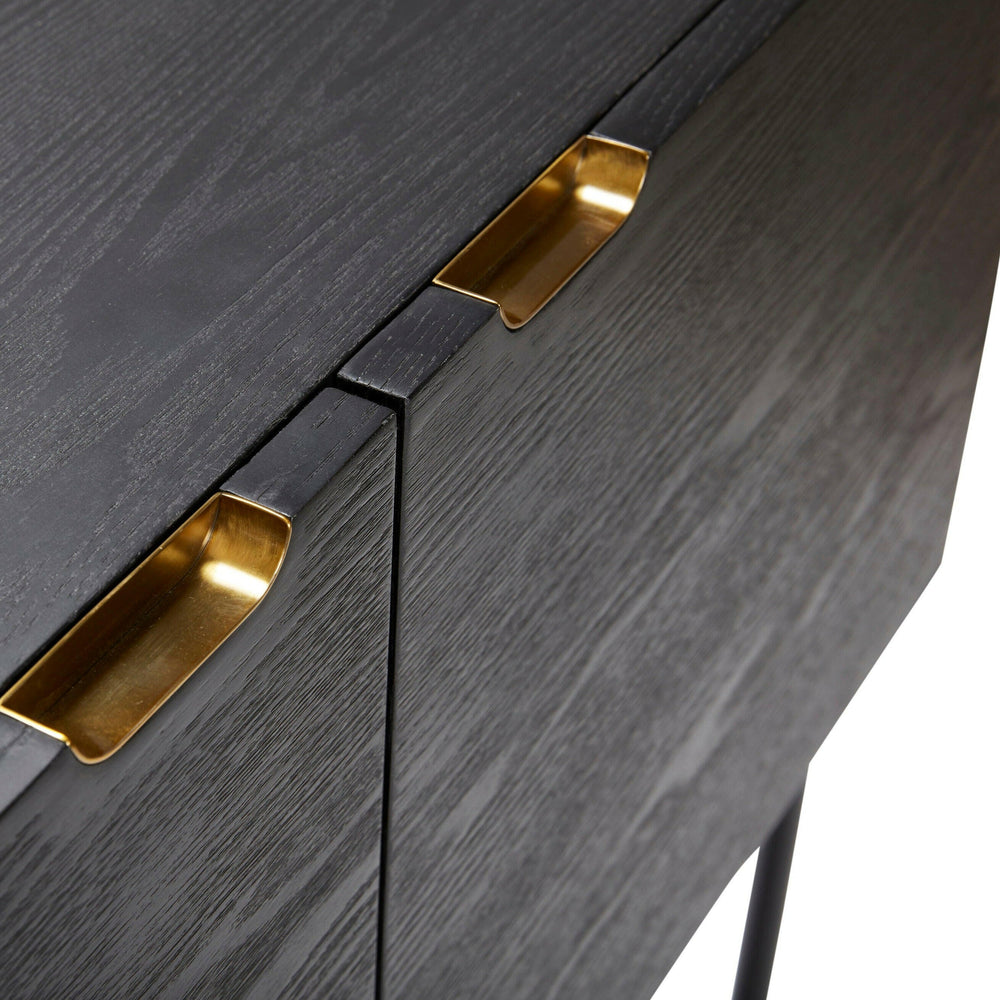 Norm Console Table | Black | FSC® Certified Oak.