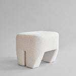 Sculpt Stool | Bouclé