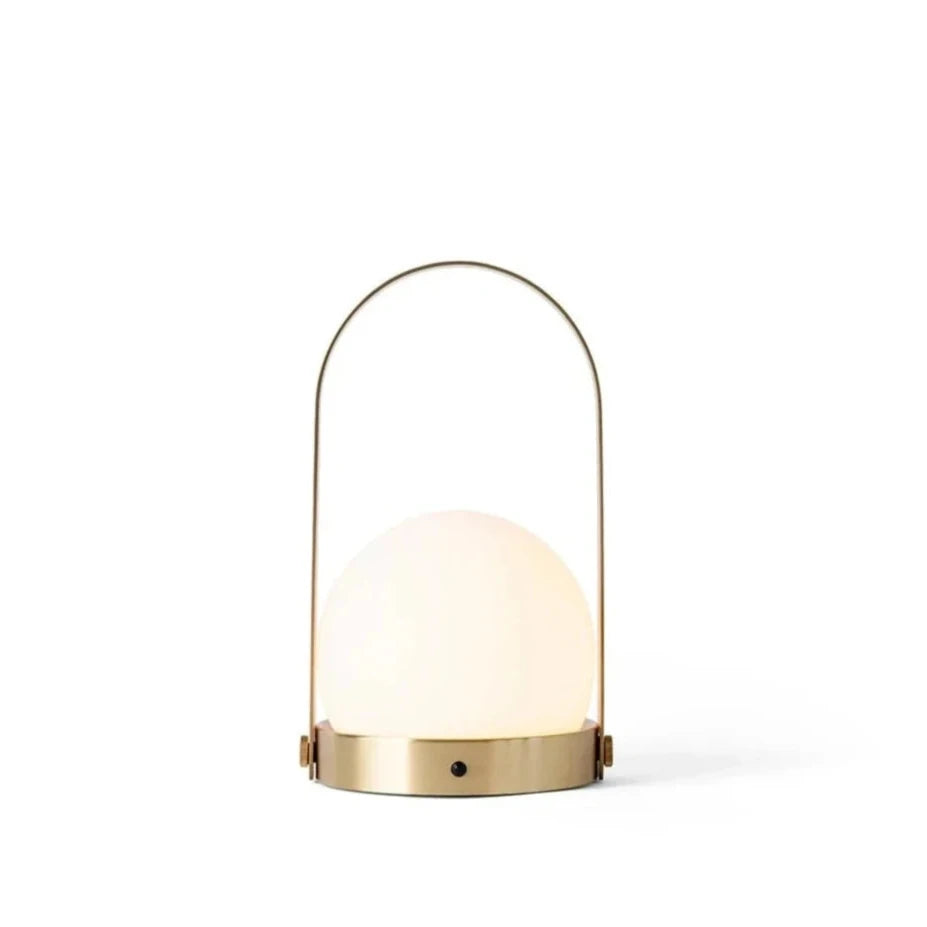 Carrie | Portable Lamp | Various Brass Finishes.