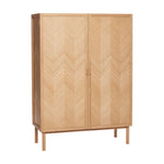 Herringbone Wardrobe | Medium | FSC® Certified Oak.