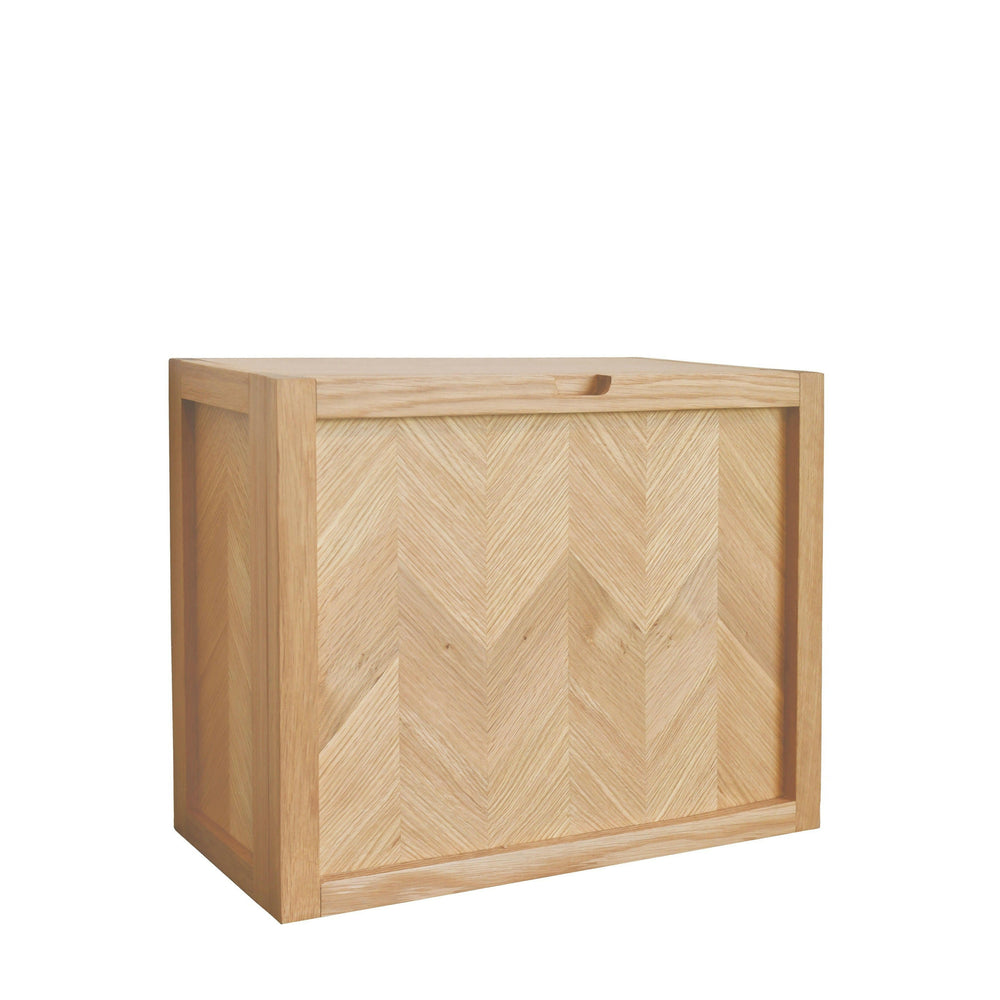 Herringbone Shoe Cabinet | Various Sizes | FSC® Certified Oak