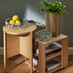 Merge Side Table | FSC® Certified Oak.