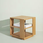 Merge Side Table | FSC® Certified Oak.