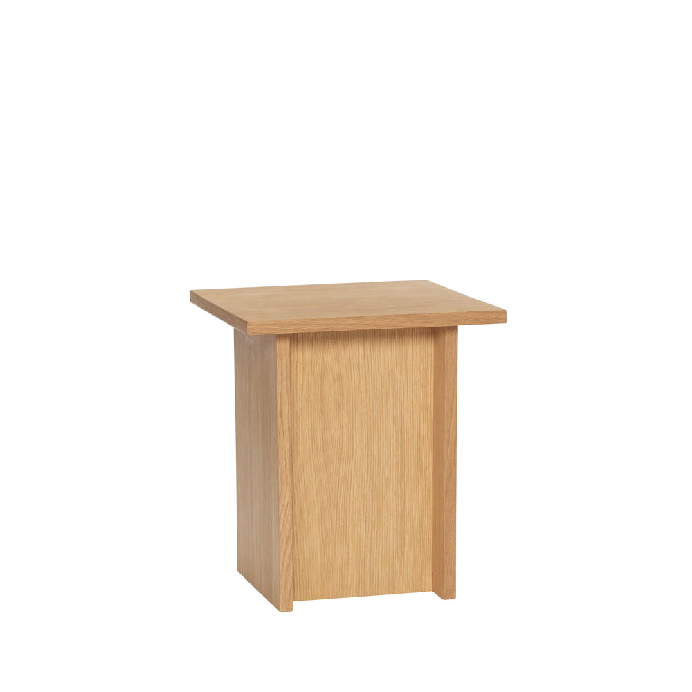 Straight Side Table | FSC® Certified Oak.