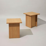 Straight Side Table | FSC® Certified Oak.