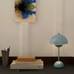 Flowerpot VP9 Portable Lamp | Stone Blue