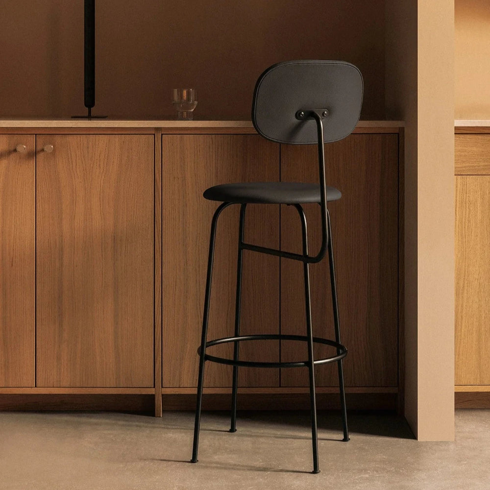 Afteroom Bar Chair Plus | Fully Upholstered | Various Fabrics + Heights.