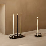 Spire Smooth Tapered Candles | Set of 6 | Ivory