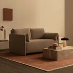 Offset 2-Seater Sofa Bed | Various Colours + Fabrics