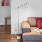 Birdy Floor Lamp White Steel Northern