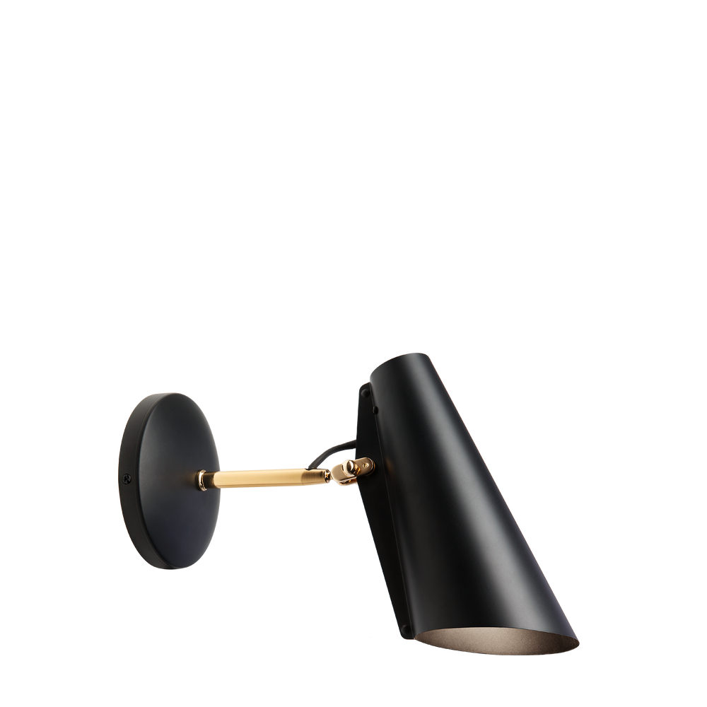 Birdy Wall Lamp Black/Brass