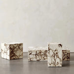 Plinth | Rose Marble Calacatta Viola | Multiple Sizes.