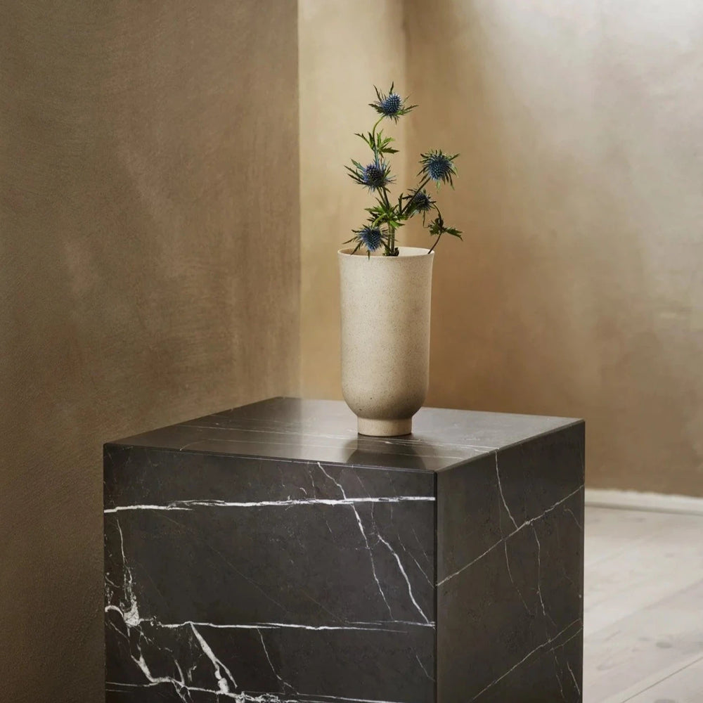 Plinth | Grey Marble Kendzo | Multiple Sizes.