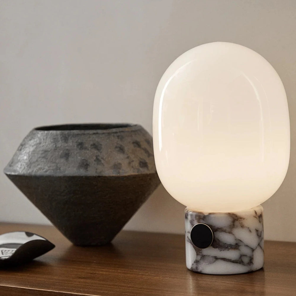 JWDA Table Lamp | Large | Various Marble Finishes.