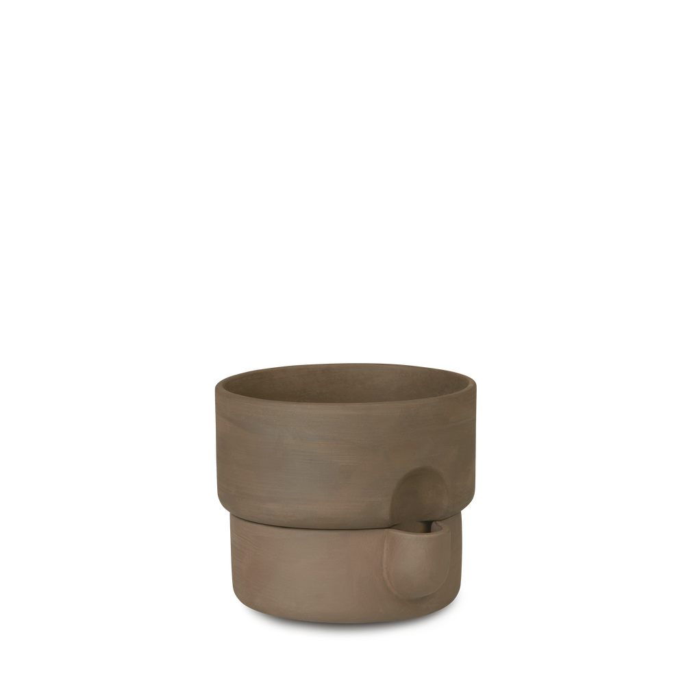 Oasis Flowerpot |Dark Brown/Dark Brown | Various Sizes