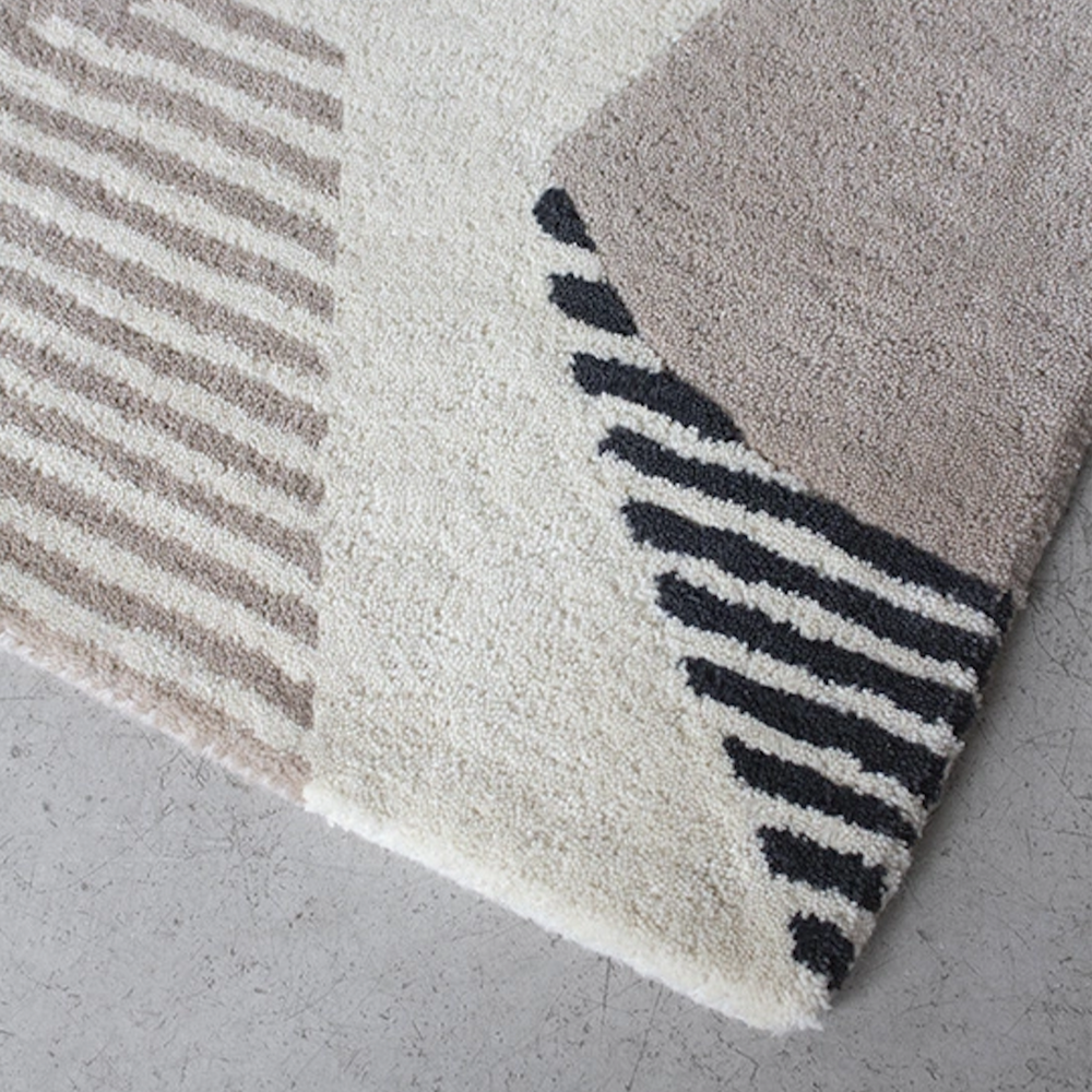 Birch Patterned Wool Rug | Various Sizes