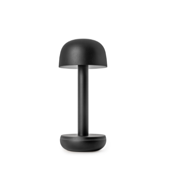 Two | LED Portable Table Lamp | Black