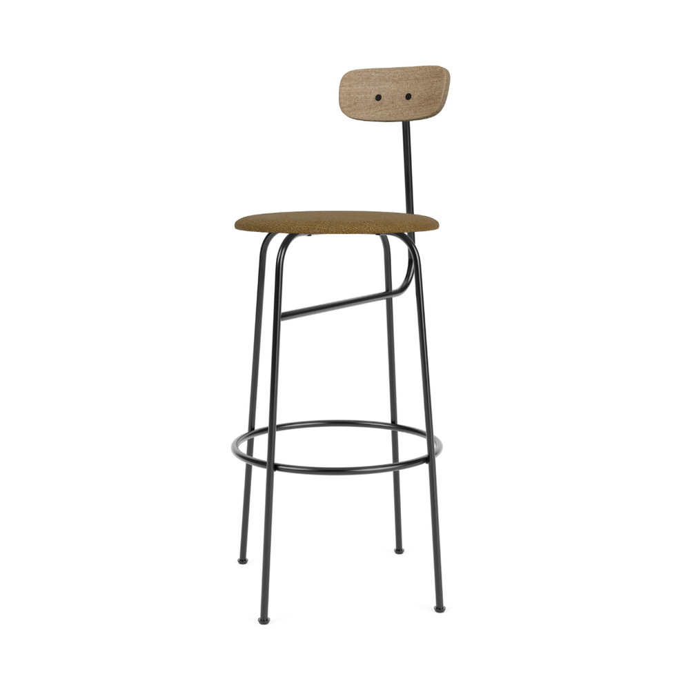 Afteroom Bar Chair | Seat Upholstered |  Various Fabrics + Finishes + Heights
