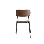 Co Dining Chair | Veneer | Black Frame.