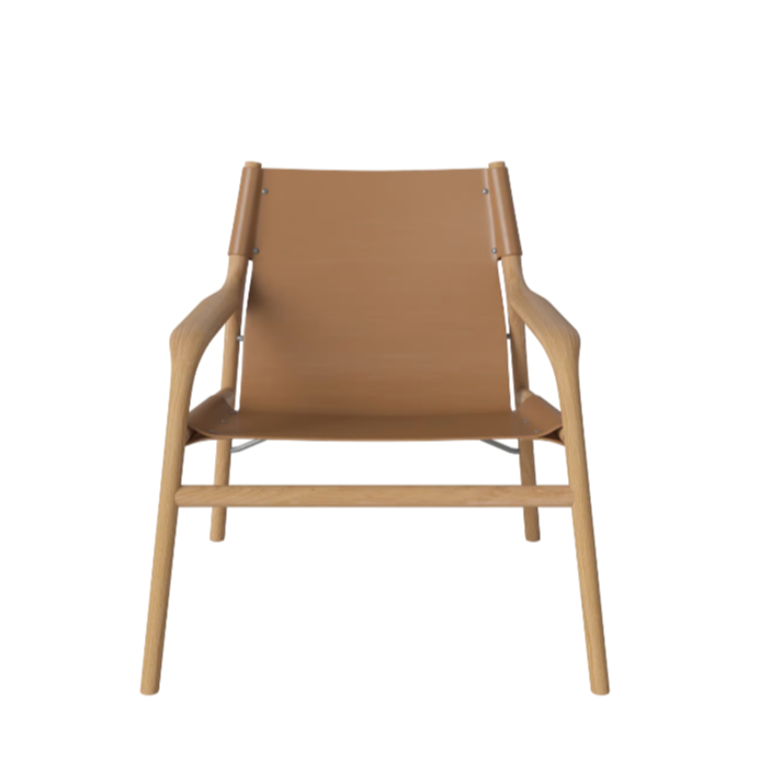 Soul Armchair | Various FSC® Certified Wood Finishes + Full-Grain Leathers