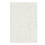 Piet Checked Wool Rug | Bone White | Various Sizes