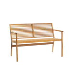 Rib | Outdoor Dining Bench with Backrest | Various Sizes