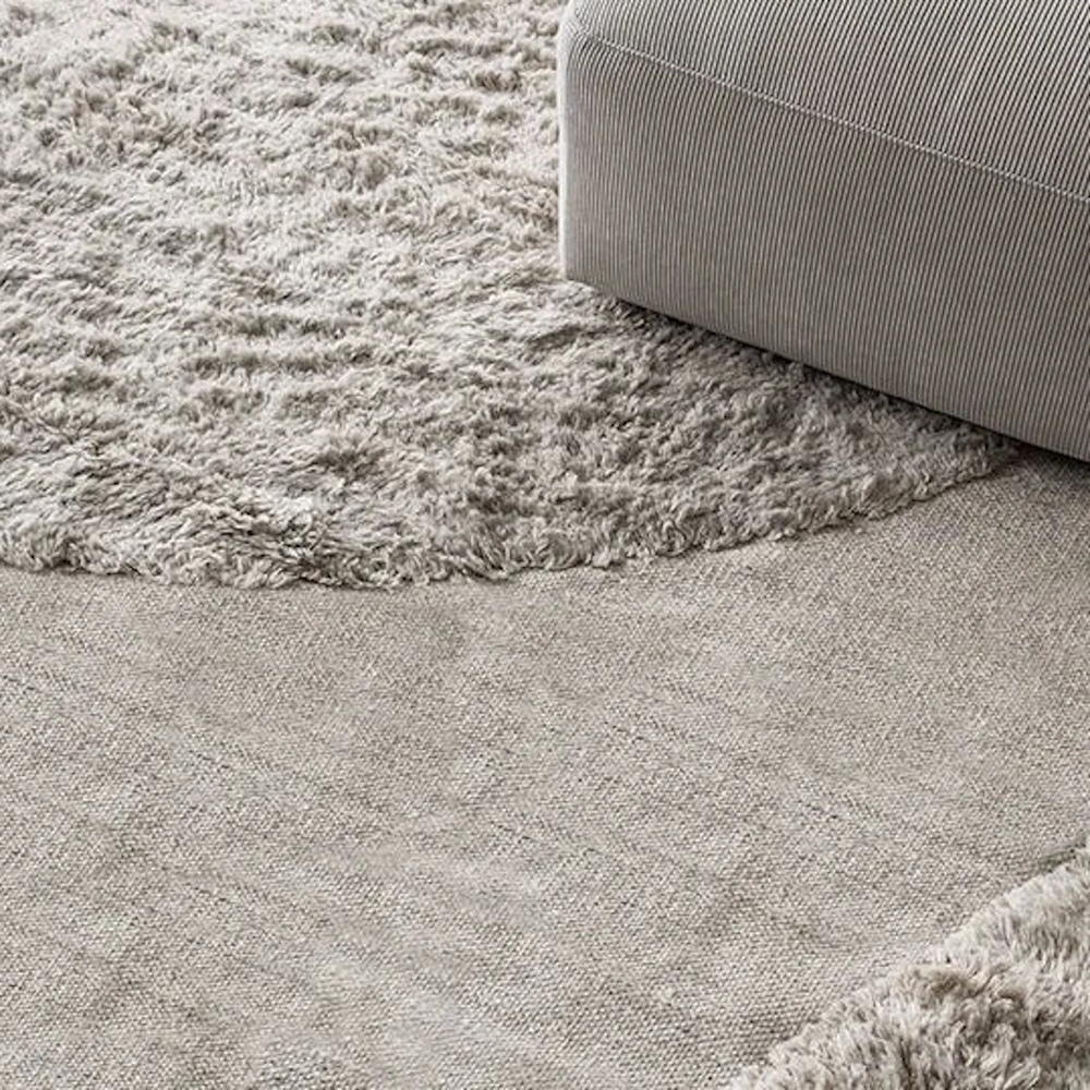 Punja Plasma Wool Rug | Sand | Various Sizes