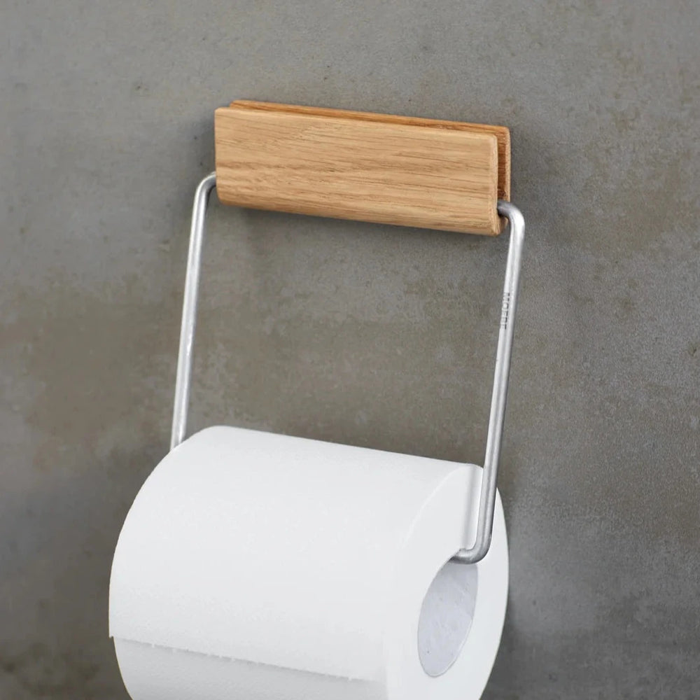 Toilet Roll Holder | Various Wood and Metal Finishes.