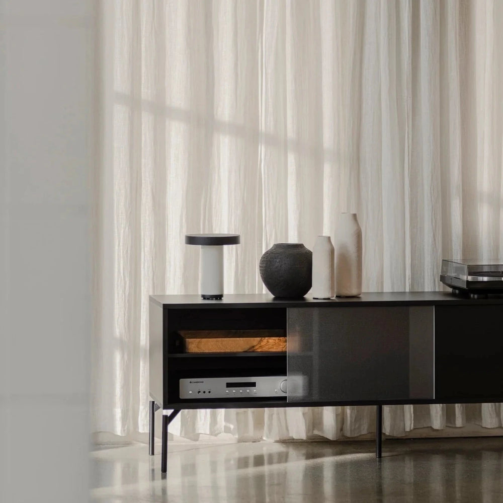 Met TV Stand | Vulcano Black