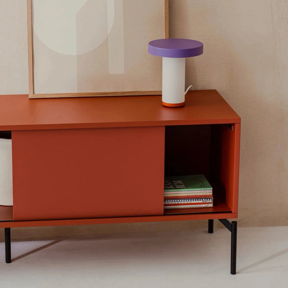 Met TV Stand | Terracotta Blush