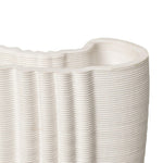 Moire Vase | Large | Off White.