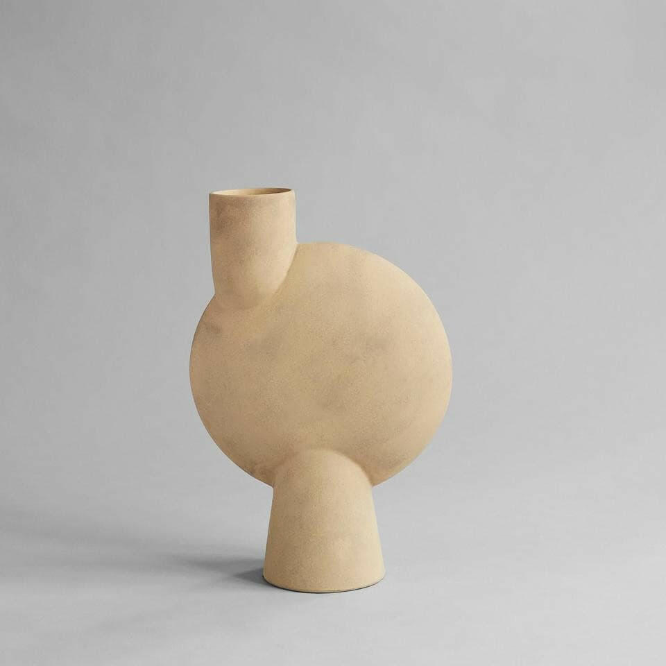 Sphere Vase Bubl | Big | Sand.